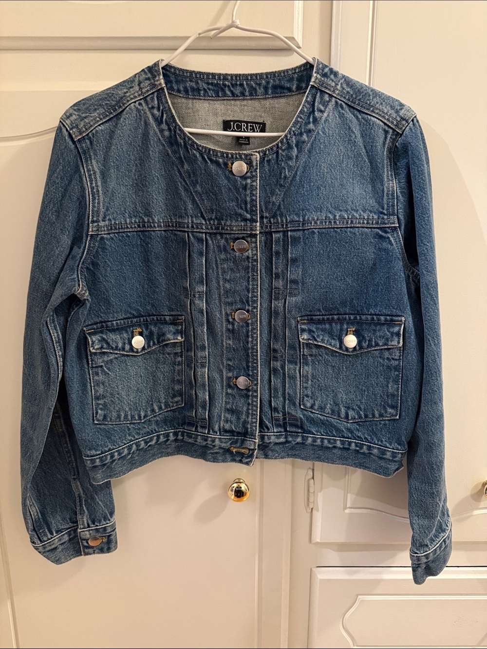 J.Crew Denim Jacket in Medium Blue